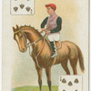 Jockey: J.H. Martin, colours: Sir John Kelk.