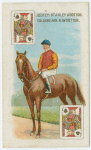 Jockey: Stanley Wooton, colours: Mr. R. Wootton.