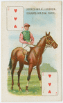 Jockey: Mr. H. J. Ussher, colours: Mr. B.W. Parr.