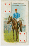 Jockey: Joe Plant, colours: Mr. H. Trimmer.