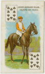 Jockey: Bernard Dillon, colours: Mr. Fairie.