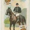 Jockey: C. Foy, colours: Mr. C. Hibbert.