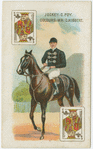 Jockey: C. Foy, colours: Mr. C. Hibbert.