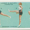 Exercises for women: springing exercise