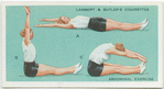 Exercises for women: abdominal exercise.