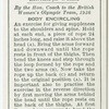 Exercises for women: body encircling.