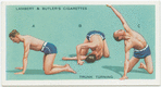 Exercises for men: trunk turning.