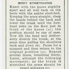 Exercises for men: body stretching.