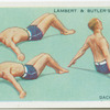 Exercises for men: back arching.