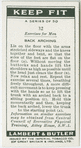 Exercises for men: back arching.
