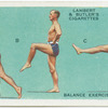 Exercises for men: balance exercise.