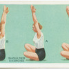 Exercises for women: shoulder exercise.