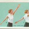 Exercises for women: arm circling.