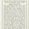Exercises for women: arm flinging.
