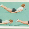 Exercises for women: body rocking.