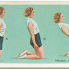 Exercises for women: trunk falling.