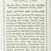 Exercises for women: leg lifting and circling.