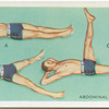 Exercises for men: abdominal exercise.
