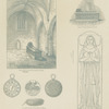 Tomb of Margery Queen of Scotland in Paisley; Tomb of Margery Queen of Scotland ; Effigy of Margaret Bruce wife of Robert II in Paisley Church ; About the year 1770 some labourers digging near Bruce castle in Fifeshire, found the watch of King Robert Bruce: they sold it to a shopkeeper in St. Andrew's who sent it to London and it is now in the Queen's possession at Windsor. Arch. v. 419