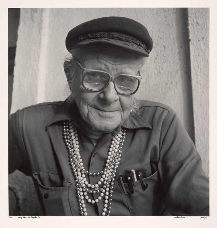 Harry Hay. Los Angeles, CA. NYPL Digital Collections
