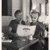 Robert Patrick and Bette Bourne at Phebe's. New York City.