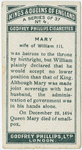 Mary wife of William III.