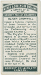 Oliver Cromwell.