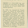 Henry V.