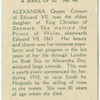 Queen Alexandra.