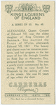 Queen Alexandra.