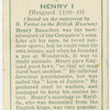 Henry I.