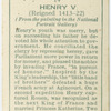 Henry V.