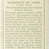 Elizabeth of York.