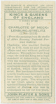 Charlotte of Mecklenburg.