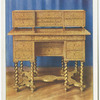Marquetry writing table of King William III.