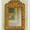 Marquetry mirror frame.
