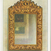 Marquetry mirror frame.