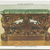 Side table of carved oak.