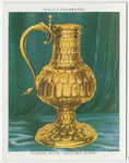 Flagon with "feather-work".
