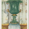 Malachite vase (19th century).