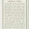 H. M. King George V in Imperial Robes.
