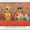 Proclaiming the King.