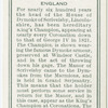 The Champion of England.