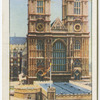 Westminster Abbey Showing Coronation Annexe.