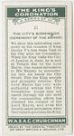The City Submission (Ceremony of the Sword).