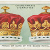 Coronets: Price or Duke of the Blood Royal, and Duke.