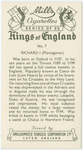 Richard I (Plantagenet).