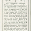 Lieutenant F. Agello.