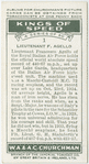 Lieutenant F. Agello.