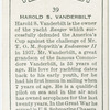 Harold S. Vanderbilt.